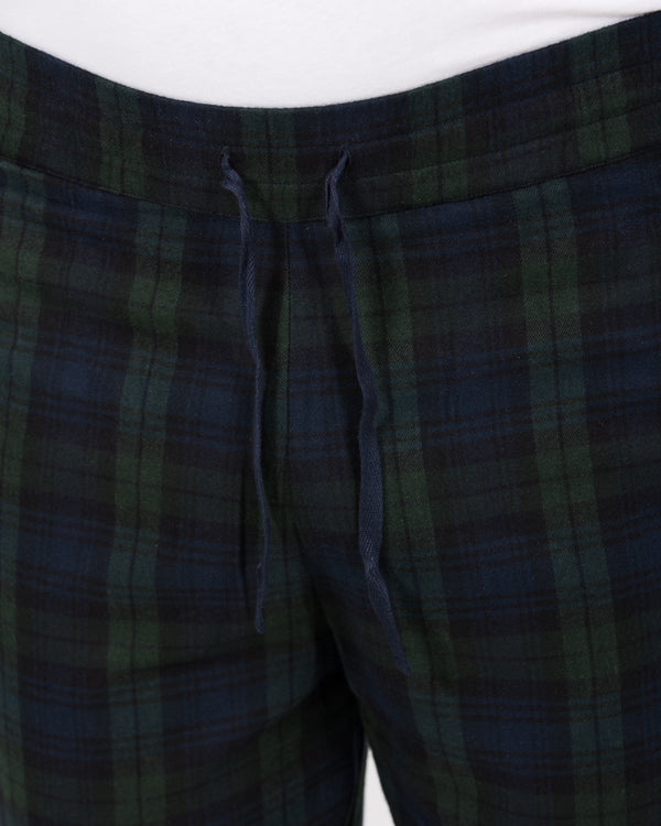 2t Ashton Tall Pyjama Bottoms (navy/green)