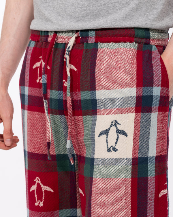 2t Tall Christmas Pyjama Bottoms (penguin check)