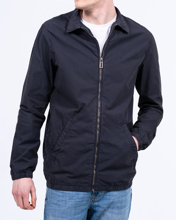 Redpoint Benny Tall Zip Up Shacket (navy)