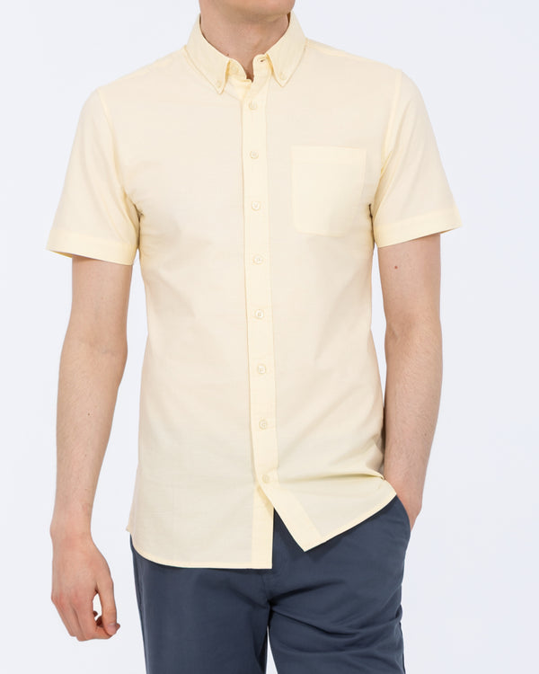 2t Tall Mens Short Sleeve Oxford Slim Fit Shirt (yellow) | Tall Mens Clothing | Tall Mens Clothing | 2tall.com 2t Tall Mens Short Sleeve Oxford Slim Fit Shirt (yellow) | Tall Mens Clothing | Tall Mens Clothing | 2tall.com
