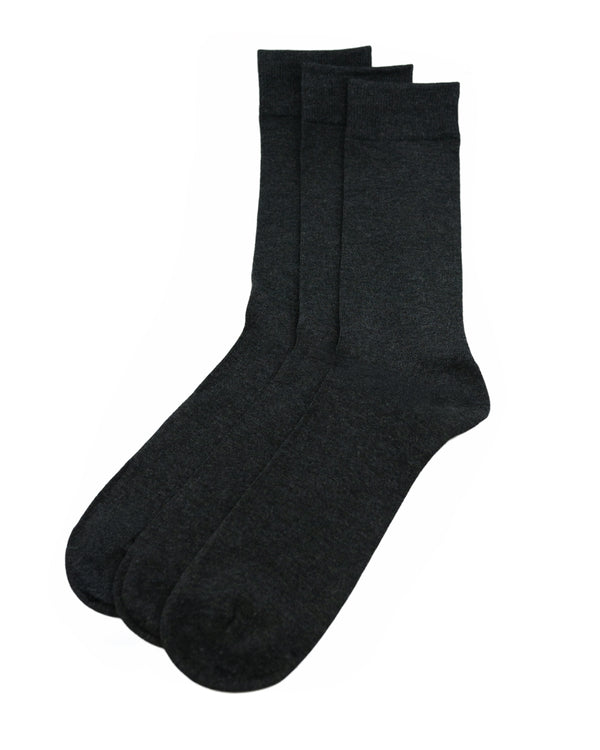 Swole Panda Essentials Bamboo Socks 3 Pack (grey)