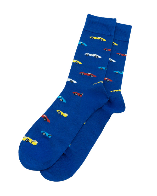 Swole Panda Bamboo Socks 1 Pair (cars)