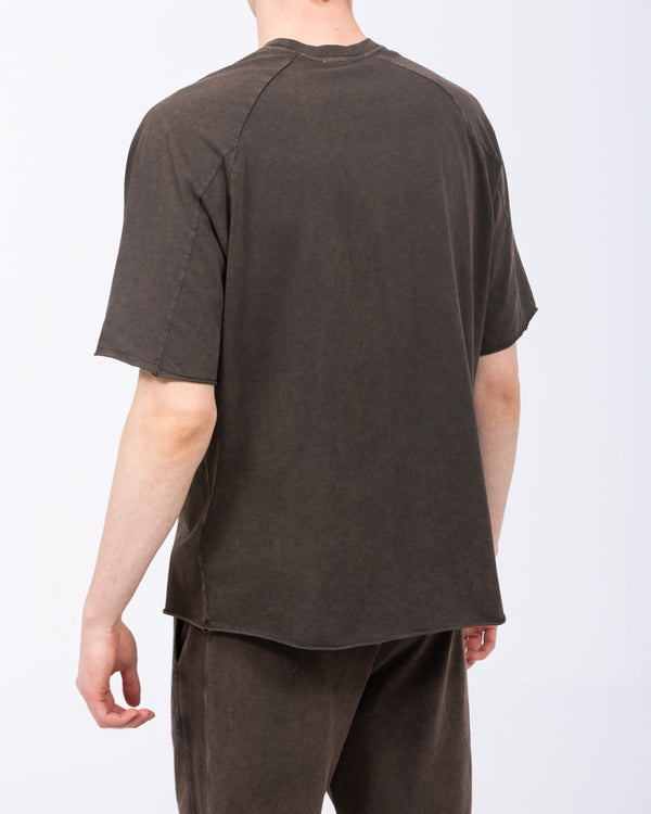 2t Aron Tall Oversized T-Shirt (brown)