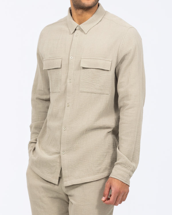 2t Tall Darius Long Sleeve Shirt (sage)