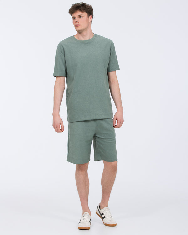 2t Kai Tall Textured Shorts (teal)