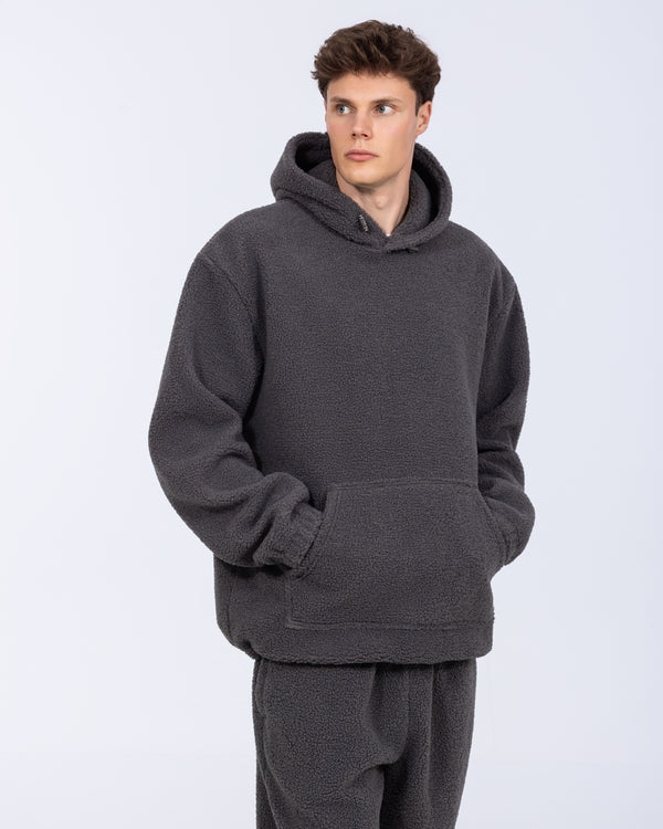2t Ruthrie Tall Fleece Hoodie (charcoal)