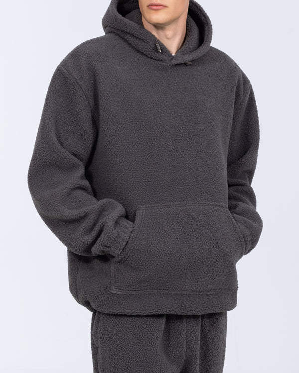 2t Ruthrie Tall Fleece Hoodie (charcoal)