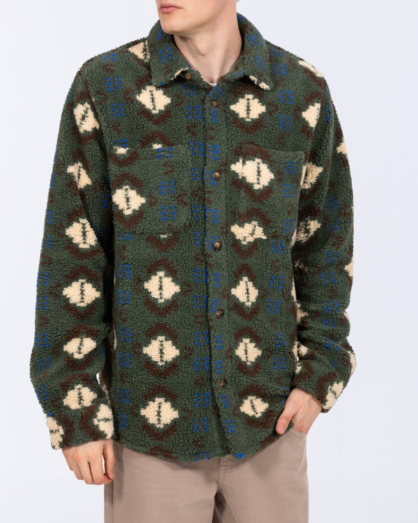 2t Dickson Tall Sherpa Shacket (khaki)