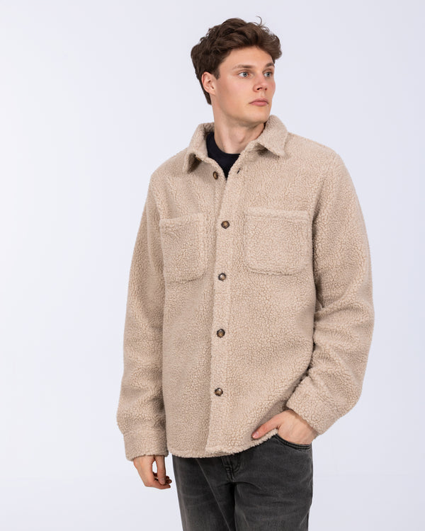 2t Dickson Tall Sherpa Shacket (natural)