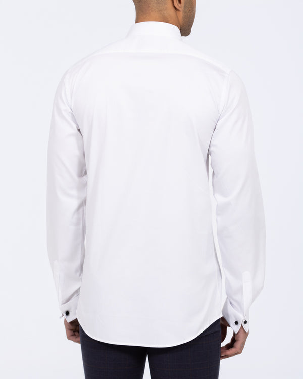 2t Craig Slim Fit Extra Tall Mens Double Cuff Shirt (white) | Tall Mens Clothing | 2tall.com 2t Craig Slim Fit Extra Tall Mens Double Cuff Shirt (white) | Tall Mens Clothing | 2tall.com