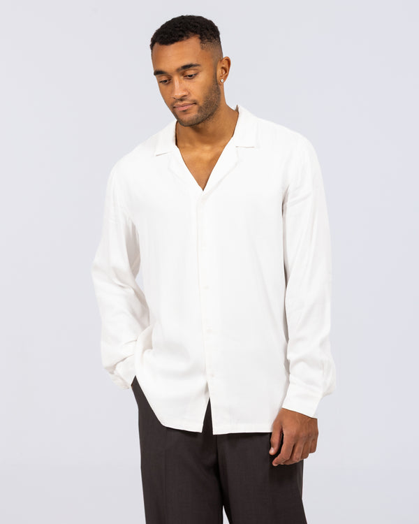 2t Tall Romeo Long Sleeve Revere Shirt (white)
