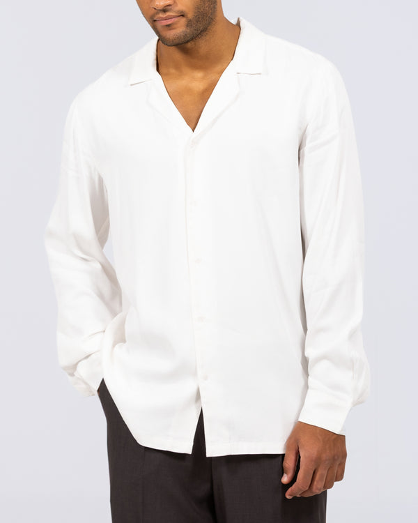 2t Tall Romeo Long Sleeve Revere Shirt (white)