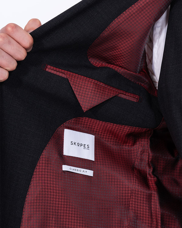 Skopes Regular Fit Tall Suit (charcoal)