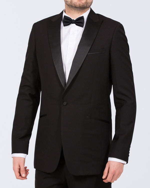 Skopes Sinatra Slim Fit Tall Dinner Suit Jacket (black)