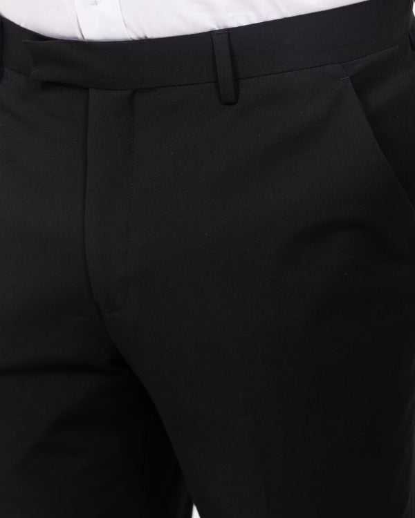2t Tall Slim Fit Stretch Suit (black)