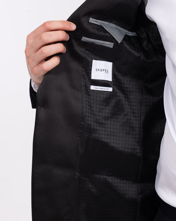 Skopes Sinatra Slim Fit Tall Dinner Suit (navy)