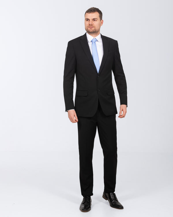 2t Tall Slim Fit Stretch Suit Jacket (black)