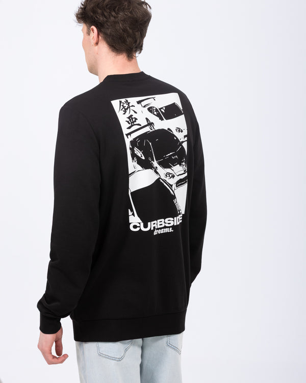 2t Charlie Tall Sweatshirt (black pattern)