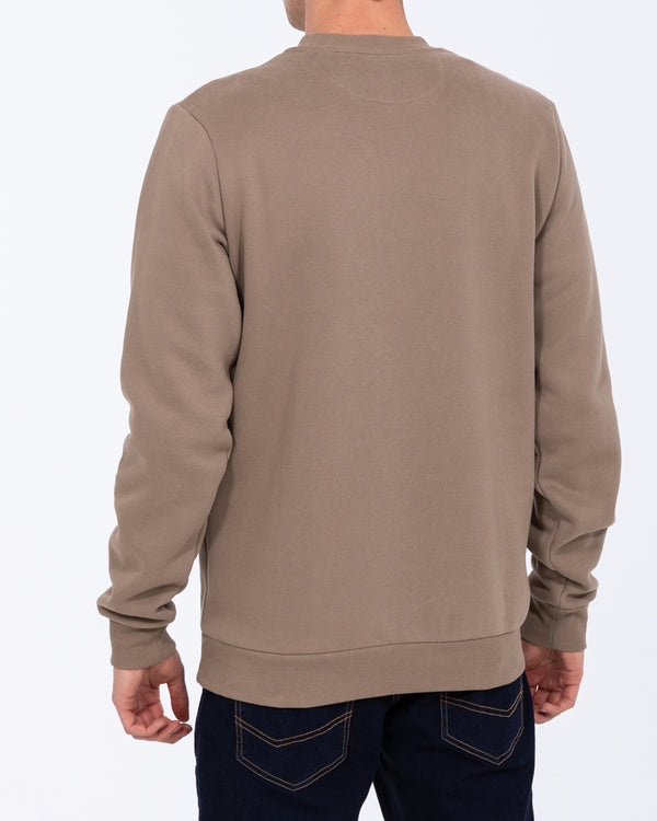 2t Hamish Tall Heavyweight Regular Fit Sweatshirt (mushroom)