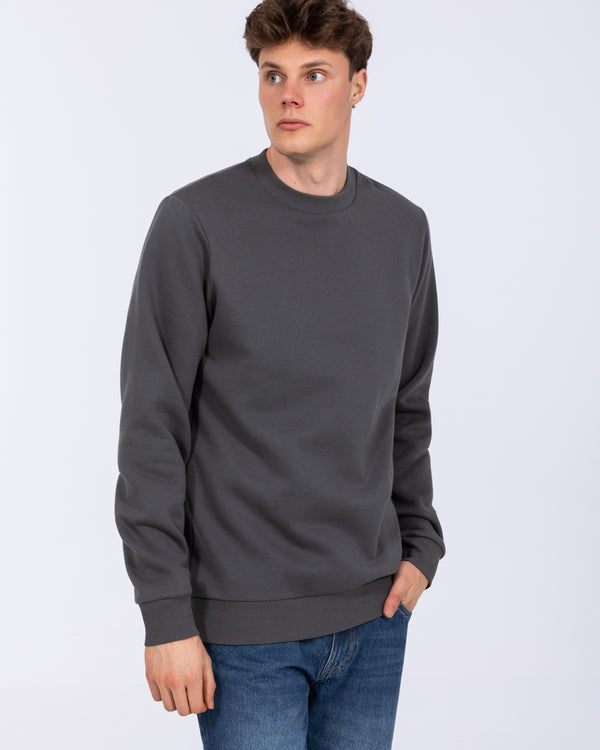 2t Hamish Tall Heavyweight Regular Fit Sweatshirt (slate blue)