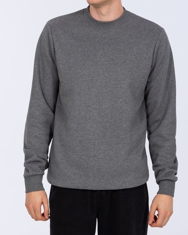 2t Hamish Tall Heavyweight Regular Fit Sweatshirt (charcoal)