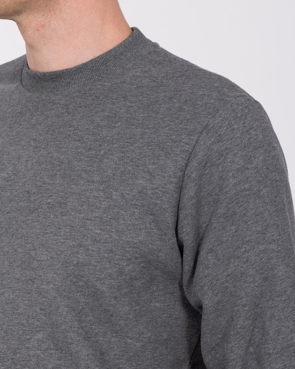 2t Hamish Tall Heavyweight Regular Fit Sweatshirt (charcoal)