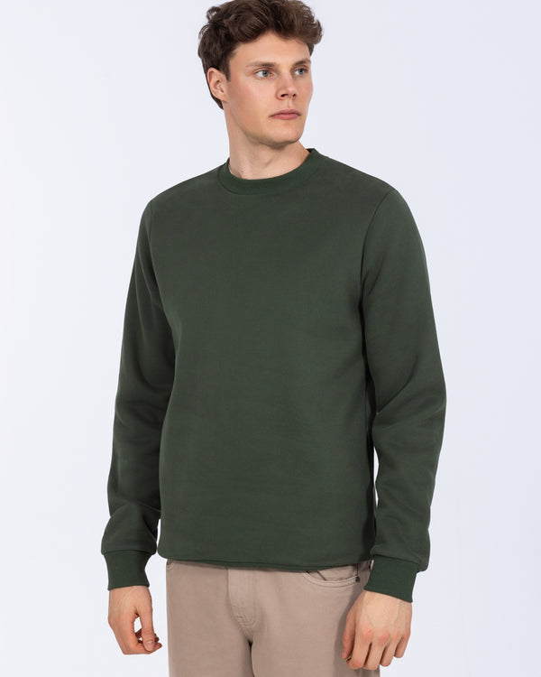 2t Hamish Tall Heavyweight Regular Fit Sweatshirt (dark green)