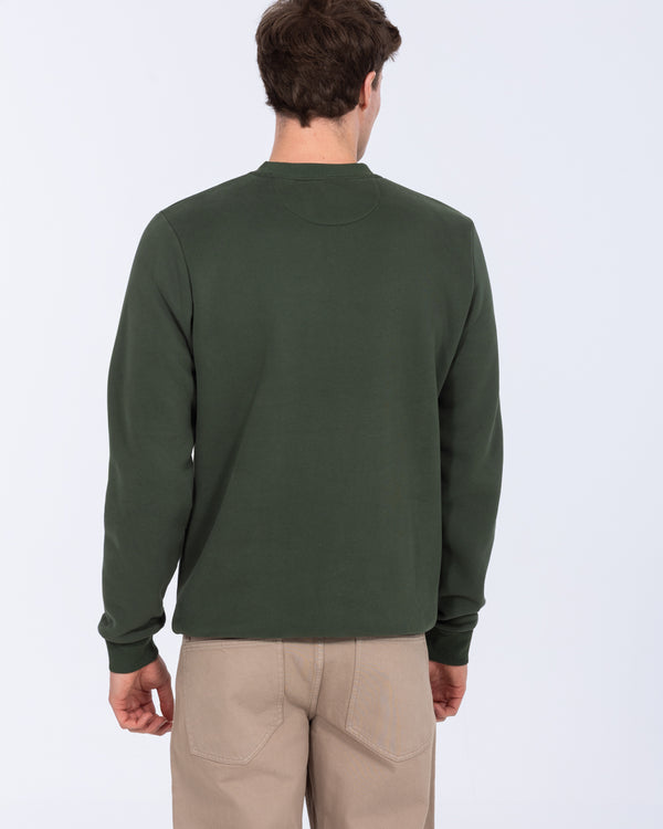 2t Hamish Tall Heavyweight Regular Fit Sweatshirt (dark green)