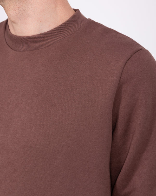2t Hamish Tall Heavyweight Regular Fit Sweatshirt (peppercorn)