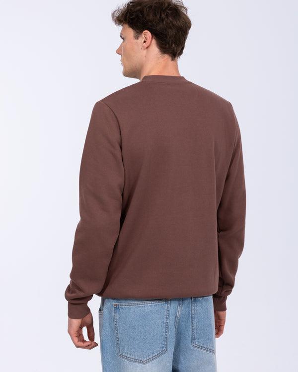 2t Hamish Tall Heavyweight Regular Fit Sweatshirt (peppercorn)