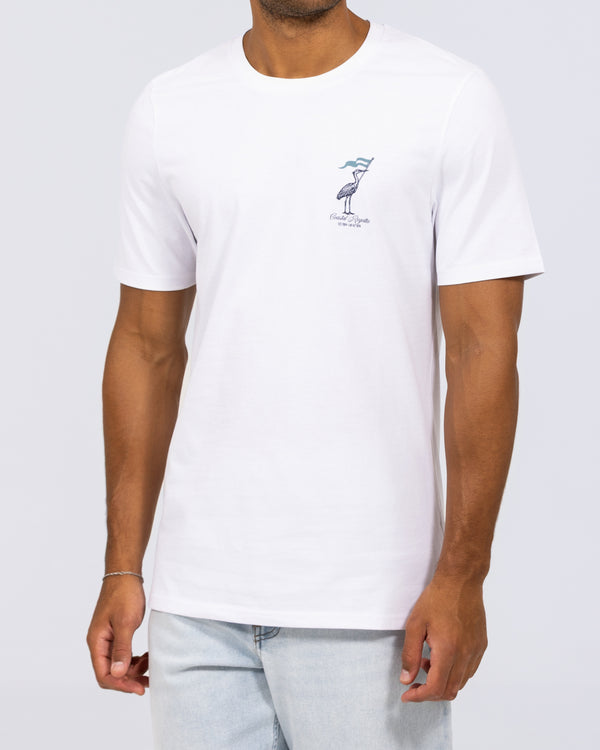 2t Tall Liam Regular Fit T-Shirt (white herron)
