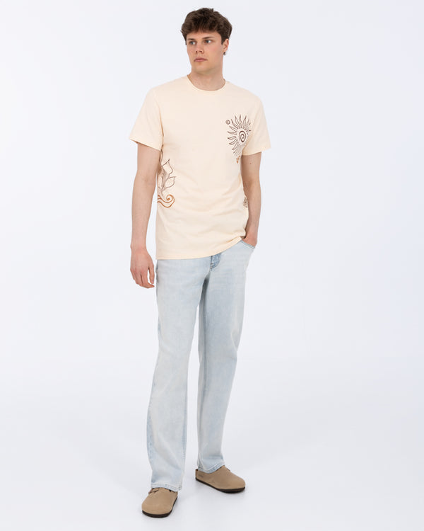 2t Lachlan Tall T-Shirt (printed ecru)