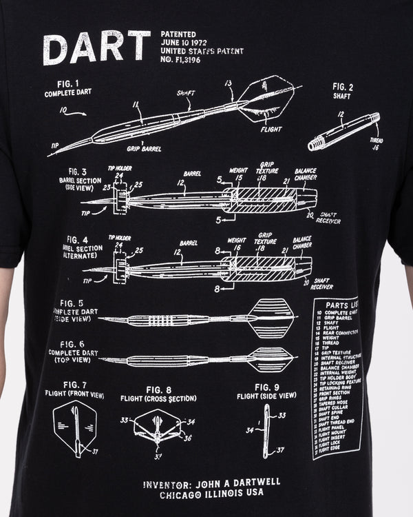 2t Tall Liam Regular Fit T-Shirt (technical darts)