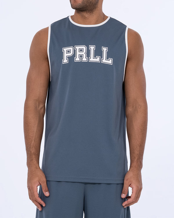 Parell Forge Tall Varsity Tank (titanium blue)