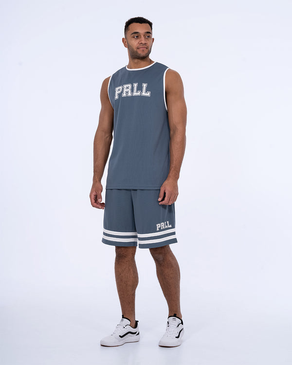 Parell Forge Tall Varsity Tank (titanium blue)