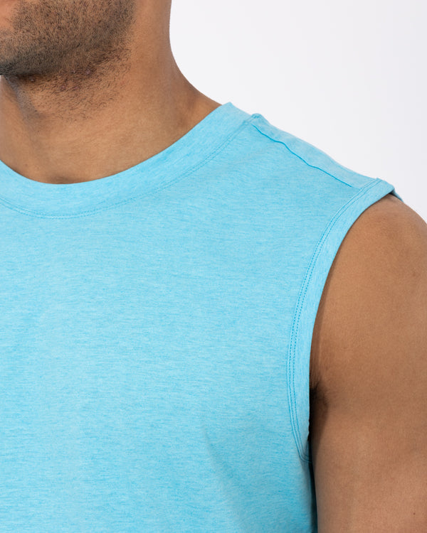 2t Jesse Tall Tank Top (turquoise)