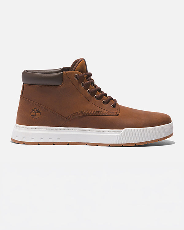 Timberland Maple Grove Mid Lace Trainer (medium brown)