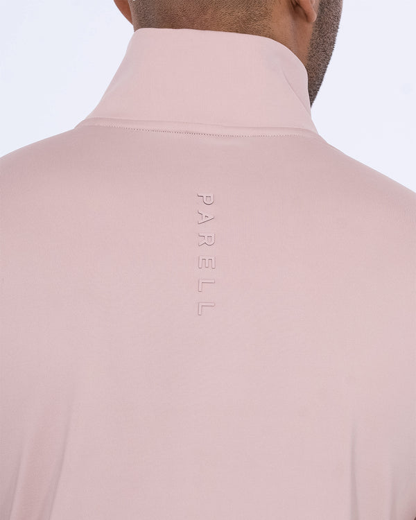 Parell Evolve Tall Quarter Zip Training Top (dusky pink)