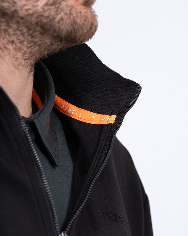 Parell Active Tall Quarter Zip Golf Top (black)