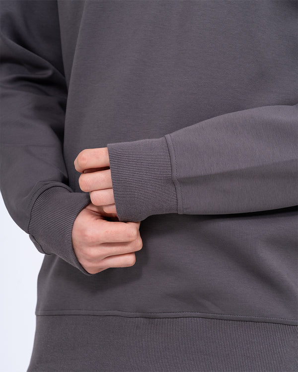 Parell Active Tall Quarter Zip Golf Top (grey)