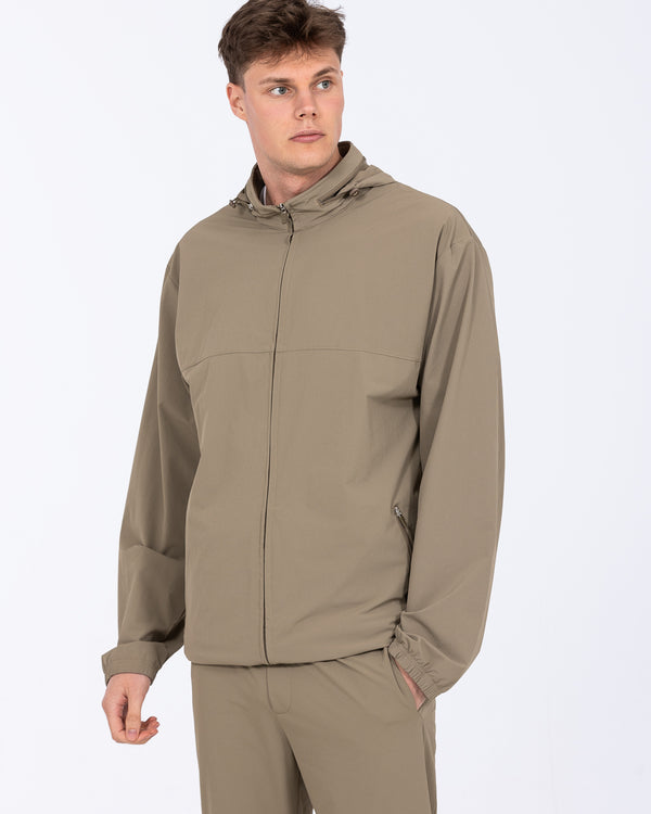 2t Tall Track Lightweight Jacket (khaki)