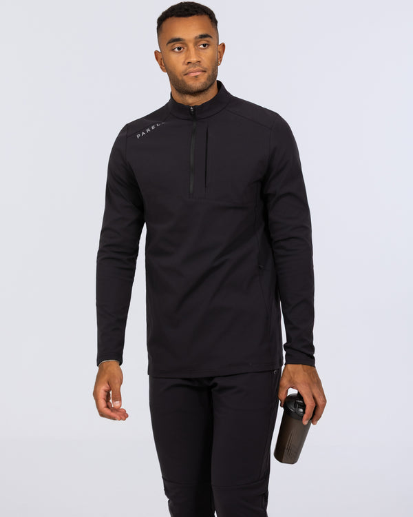 Parell Active Tall Long Sleeve Fitted Training Top (black)