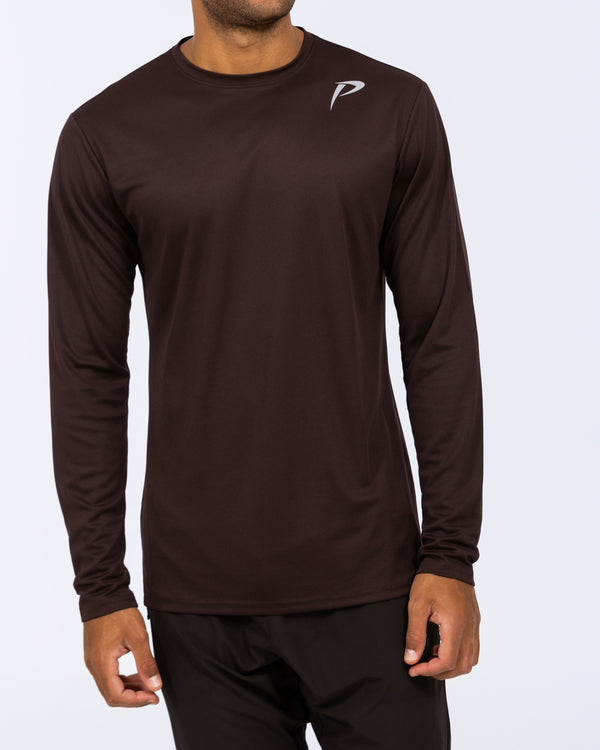 Parell Evolve Tall Long Sleeve Training Top (oxblood)
