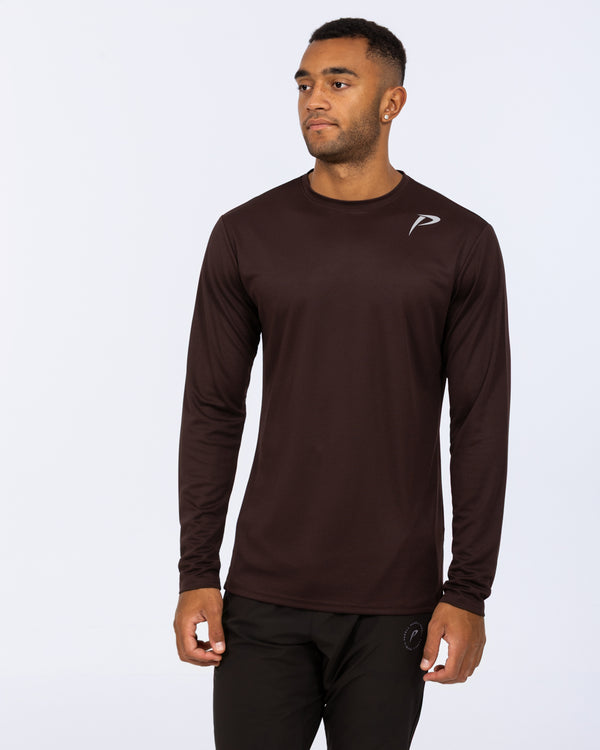 Parell Evolve Tall Long Sleeve Training Top (oxblood)