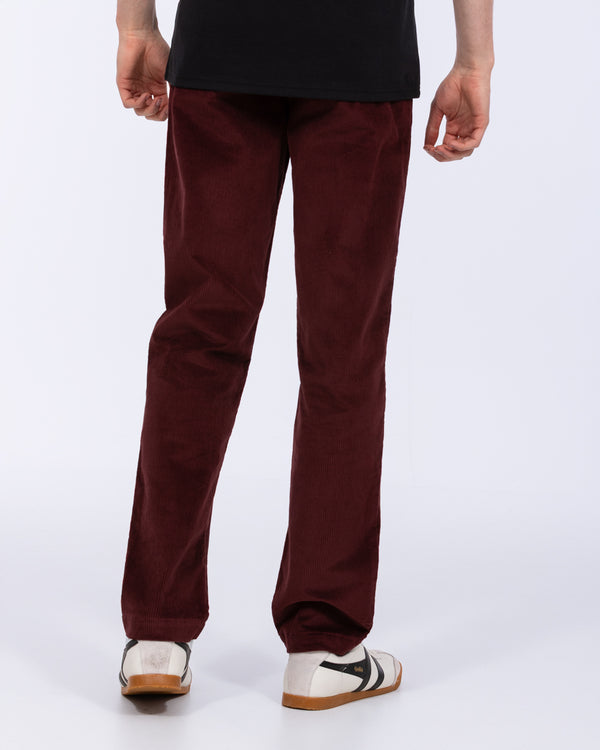 2t Fletcher Tall Cord Trouser (burgundy)