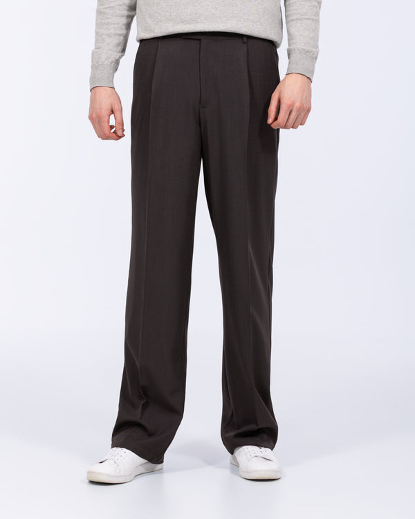 2t Saxon Tall Wide Leg Trouser (charcoal)