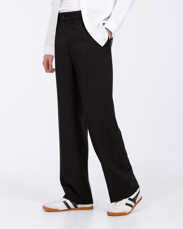2t Saxon Tall Wide Leg Trousers (black)