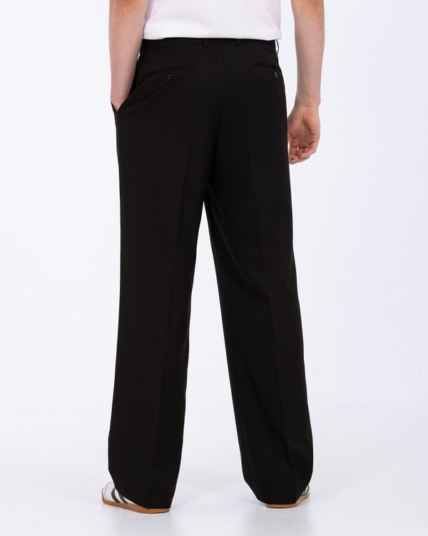 2t Saxon Tall Wide Leg Trousers (black)