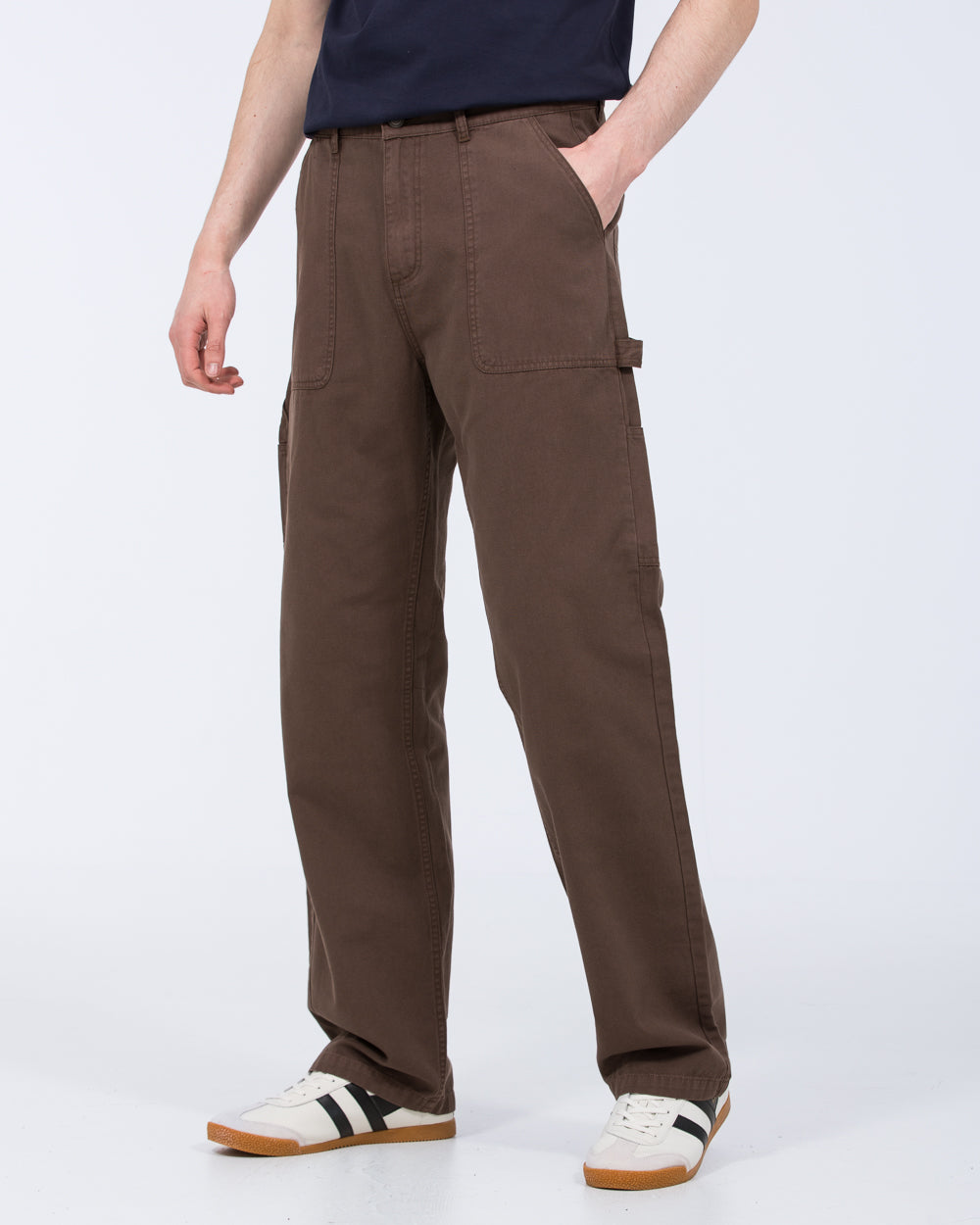 2t Xander Tall Mens Carpenter Trousers (charcoal) | Tall Mens