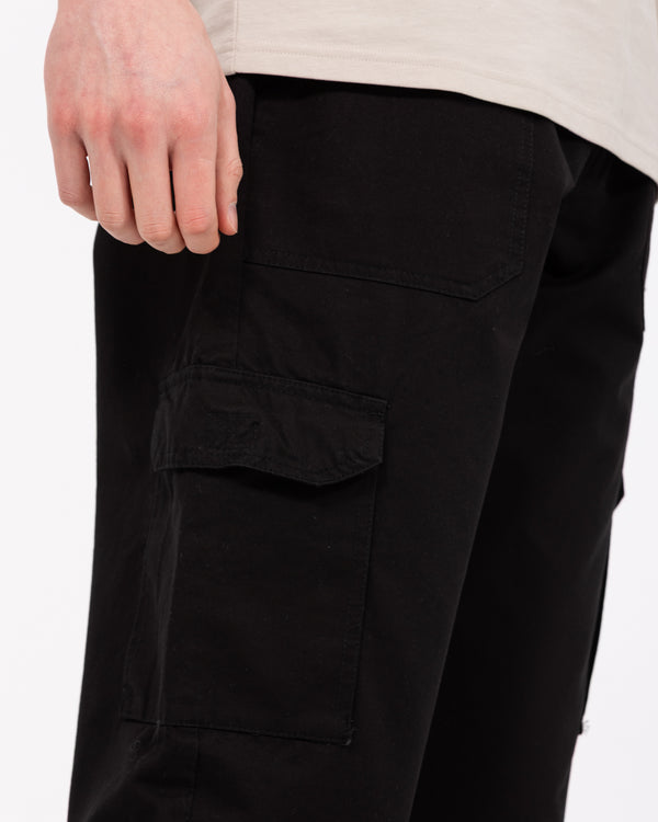 Ed Baxter Heavy Duty Tall Combat Trousers (black)